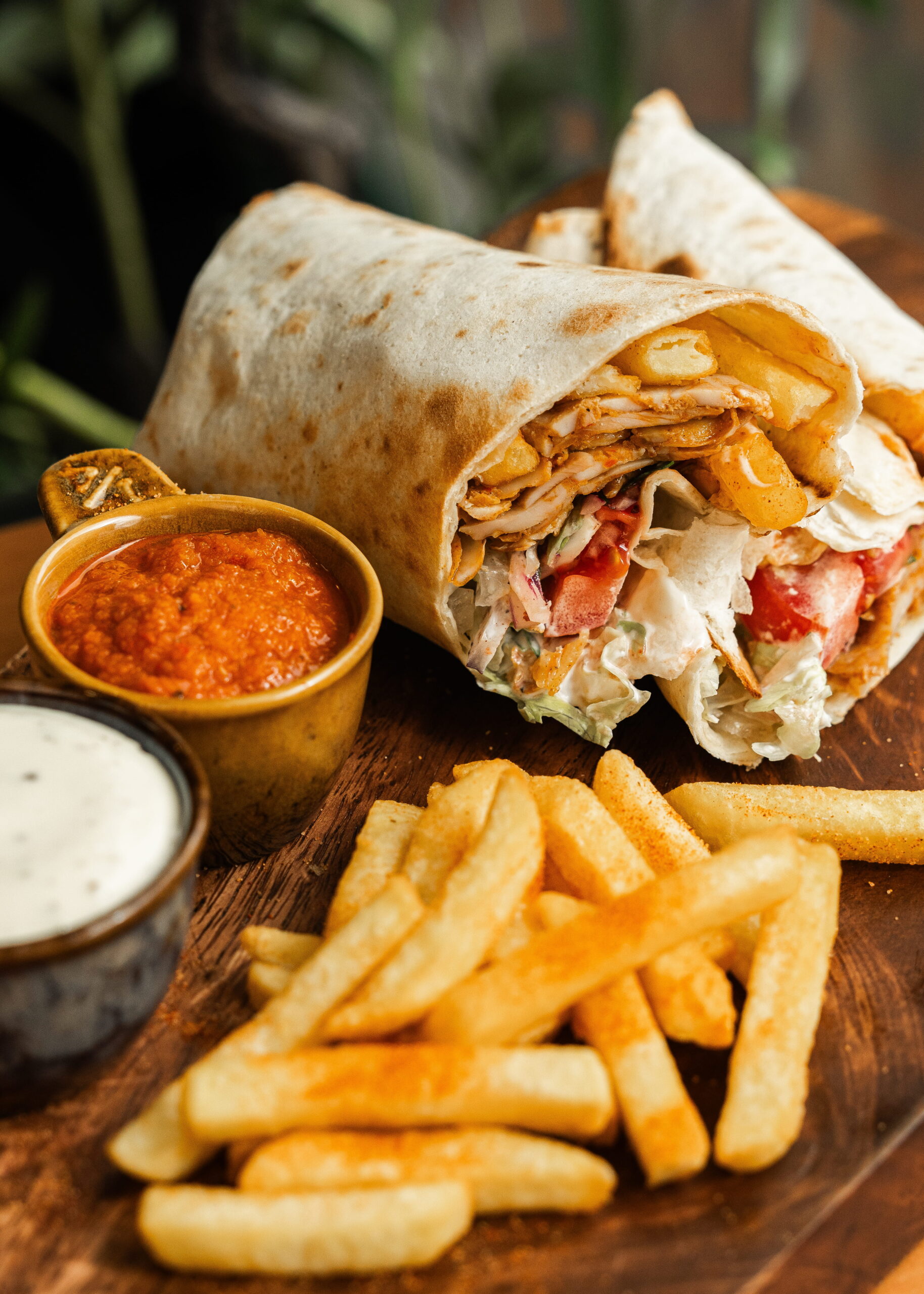 Chicken Yaprak Doner Wrap