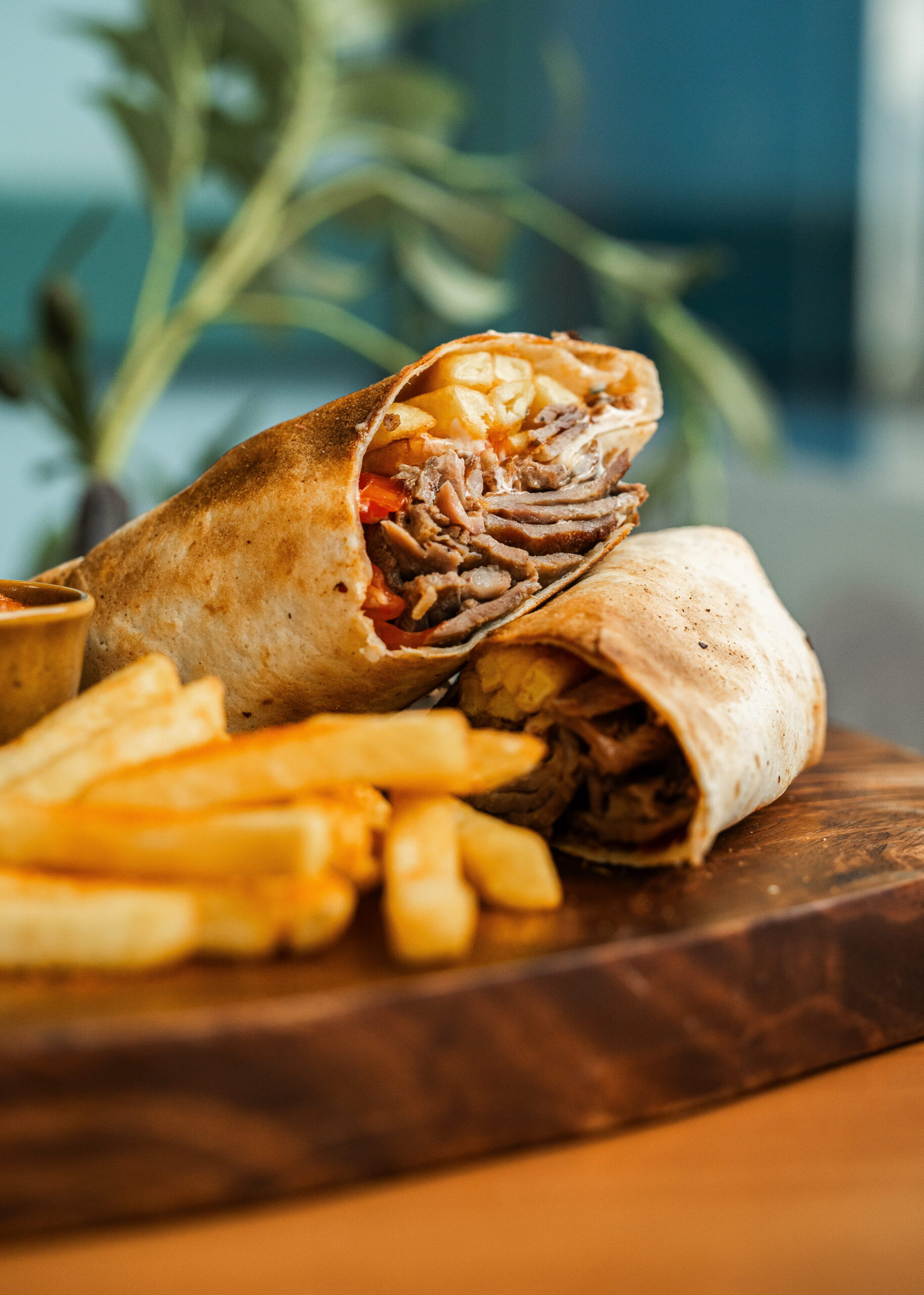 Beef Yaprak Doner Wrap